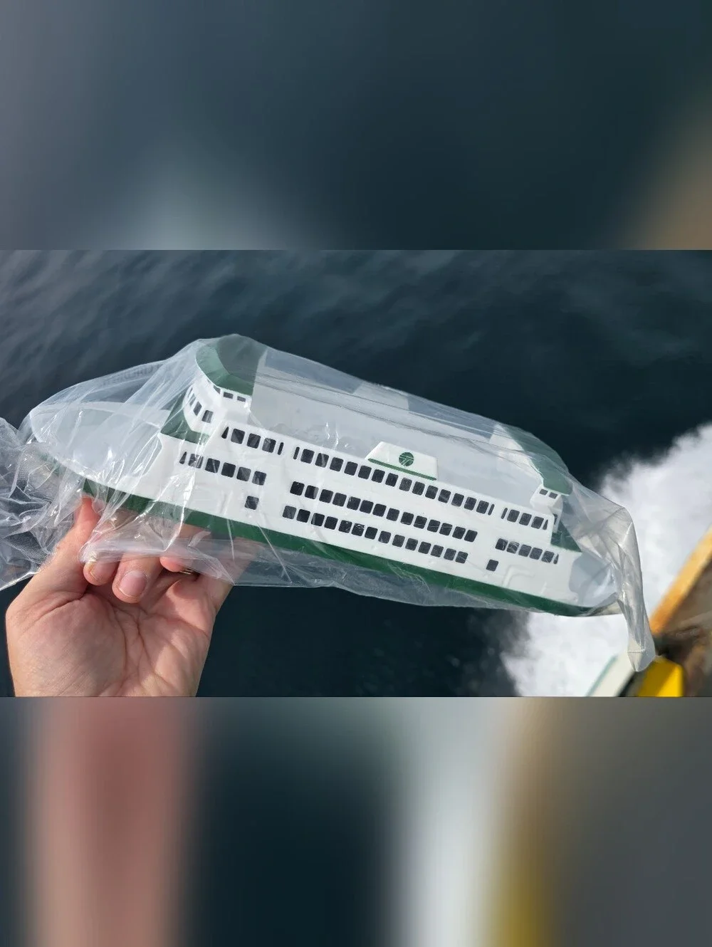 Rare Washington State Ferry Food Tray Souvenir Collectible New Popcorn